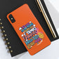 Funda para teléfono "Yo vivo en propio espacio y tiempo" - Naranja