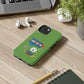 Funda para teléfono "Todo lo que veo en mi imaginación" - Verde