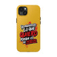 Funda para teléfono "Yo manifiesto lo que quiero" - Amarillo