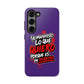 Funda para teléfono "Yo manifiesto lo que quiero" - Violeta