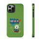 Funda para teléfono "Todo lo que veo en mi imaginación" - Verde