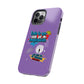 Funda para teléfono "Todo lo que veo en mi imaginación" - Lila