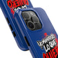 Funda para teléfono "Yo manifiesto lo que quiero" - Azul