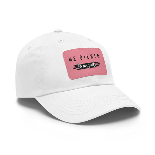 Gorra personalizada "Me siento tranquilo"