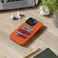Funda para teléfono "Yo manifiesto lo que quiero" - Naranja