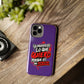 Funda para teléfono "Yo manifiesto lo que quiero" - Violeta
