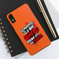 Funda para teléfono "Yo manifiesto lo que quiero" - Naranja