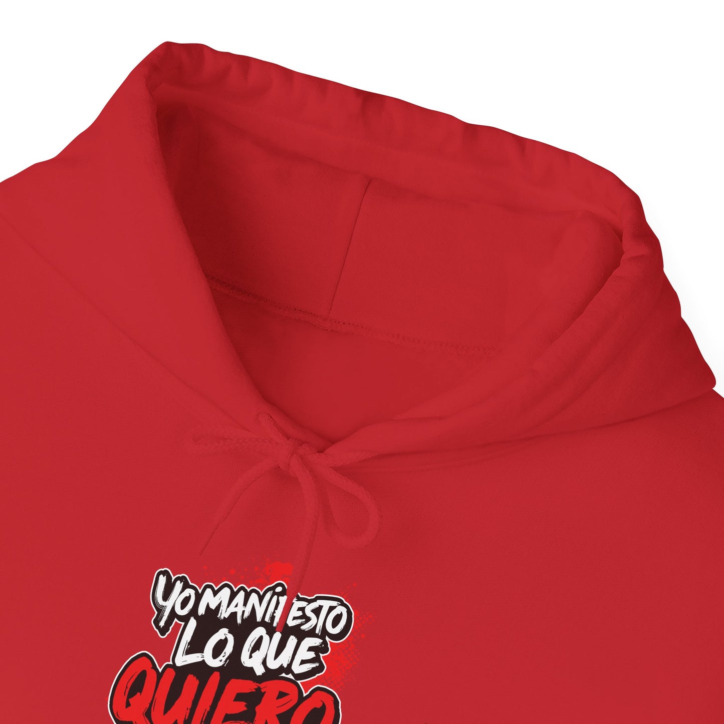 Sudadera con capucha unisex Heavy Blend™ "Yo manifiesto lo que quiero " - Celes Manifestación