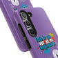Funda para teléfono "Todo lo que veo en mi imaginación" - Lila