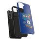 Funda para teléfono "Todo lo que veo en mi imaginación" - Azul