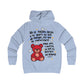 Hoodie Unisex "No veas un oso rojo"