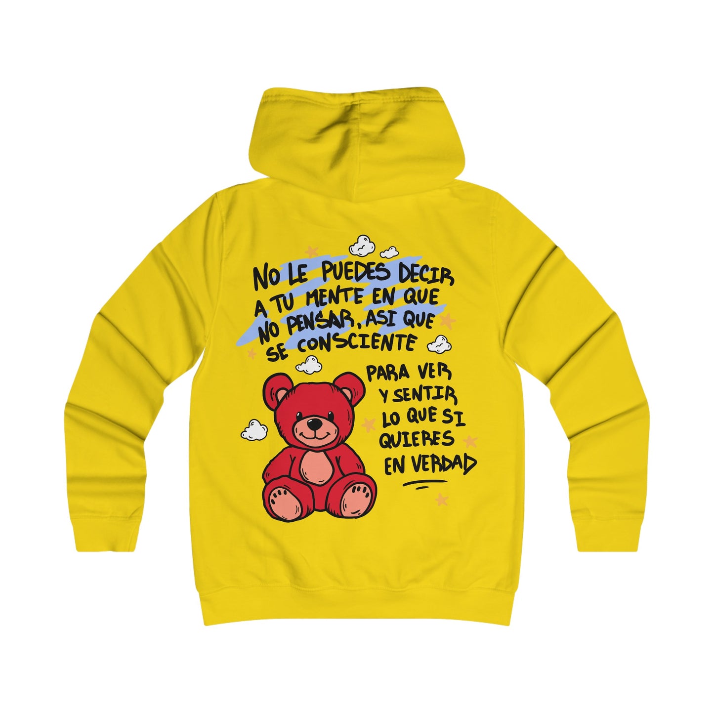 Hoodie Unisex "No veas un oso rojo"