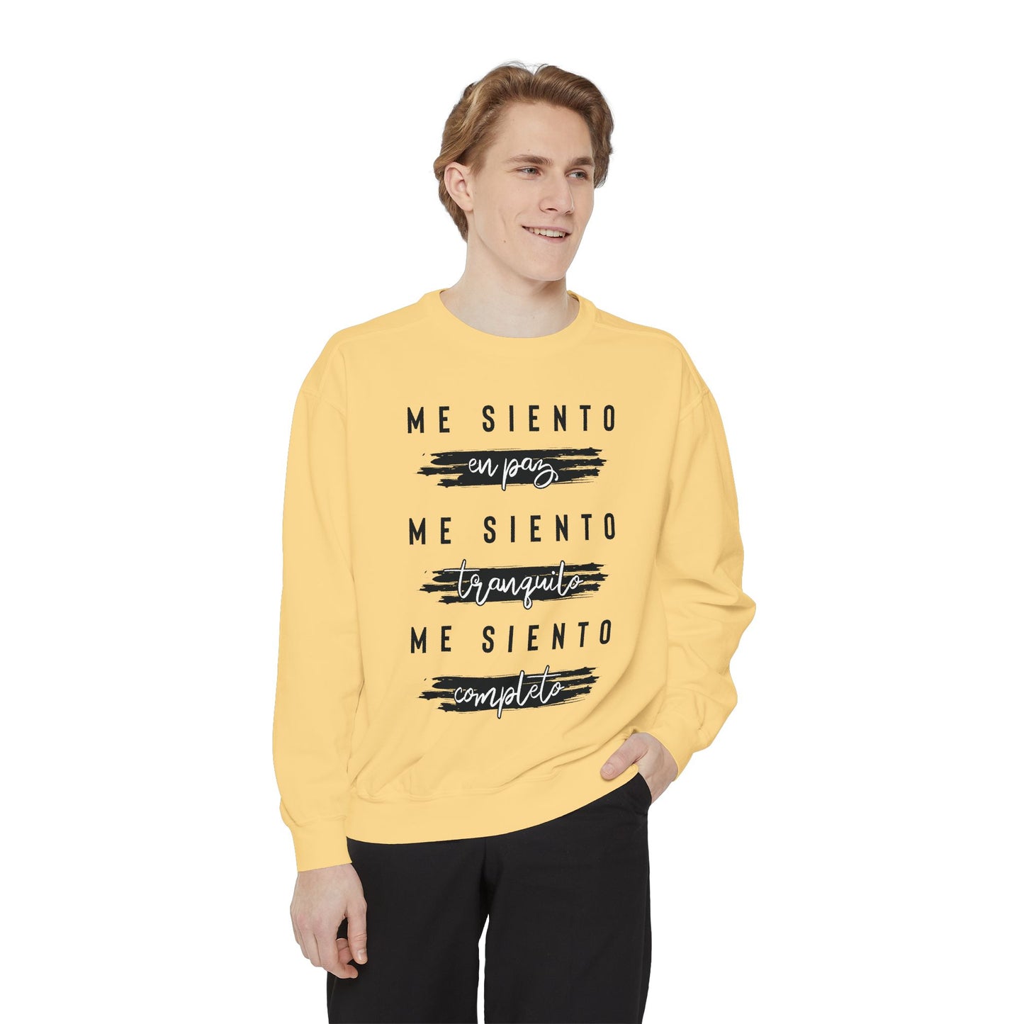 Sudadera Unisex "Me siento en paz"