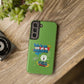 Funda para teléfono "Todo lo que veo en mi imaginación" - Verde