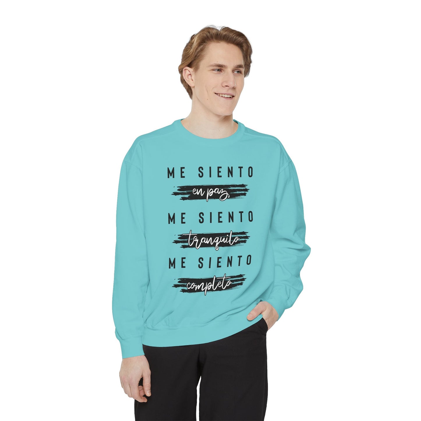 Sudadera Unisex "Me siento en paz"