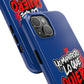Funda para teléfono "Yo manifiesto lo que quiero" - Azul