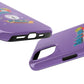 Funda para teléfono "Todo lo que veo en mi imaginación" - Lila