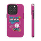 Funda para teléfono "Todo lo que veo en mi imaginación" - Fucsia