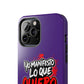 Funda para teléfono "Yo manifiesto lo que quiero" - Violeta