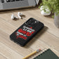 Funda para teléfono "Yo manifiesto lo que quiero" - Negro