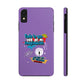 Funda para teléfono "Todo lo que veo en mi imaginación" - Lila