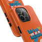 Funda para teléfono "Todo lo que veo en mi imaginación" - Naranja