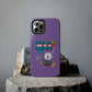 Funda para teléfono "Todo lo que veo en mi imaginación" - Lila