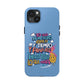 Funda para teléfono "Yo vivo en propio espacio y tiempo" - Celeste