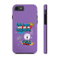 Funda para teléfono "Todo lo que veo en mi imaginación" - Lila