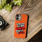 Funda para teléfono "Yo manifiesto lo que quiero" - Naranja