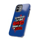 Funda para teléfono "Yo manifiesto lo que quiero" - Azul