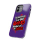 Funda para teléfono "Yo manifiesto lo que quiero" - Violeta