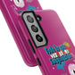 Funda para teléfono "Todo lo que veo en mi imaginación" - Fucsia