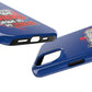 Funda para teléfono "Yo manifiesto lo que quiero" - Azul
