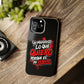 Funda para teléfono "Yo manifiesto lo que quiero" - Negro