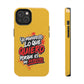 Funda para teléfono "Yo manifiesto lo que quiero" - Amarillo