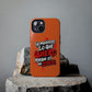 Funda para teléfono "Yo manifiesto lo que quiero" - Naranja