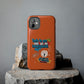 Funda para teléfono "Todo lo que veo en mi imaginación" - Naranja