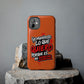 Funda para teléfono "Yo manifiesto lo que quiero" - Naranja