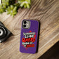 Funda para teléfono "Yo manifiesto lo que quiero" - Violeta