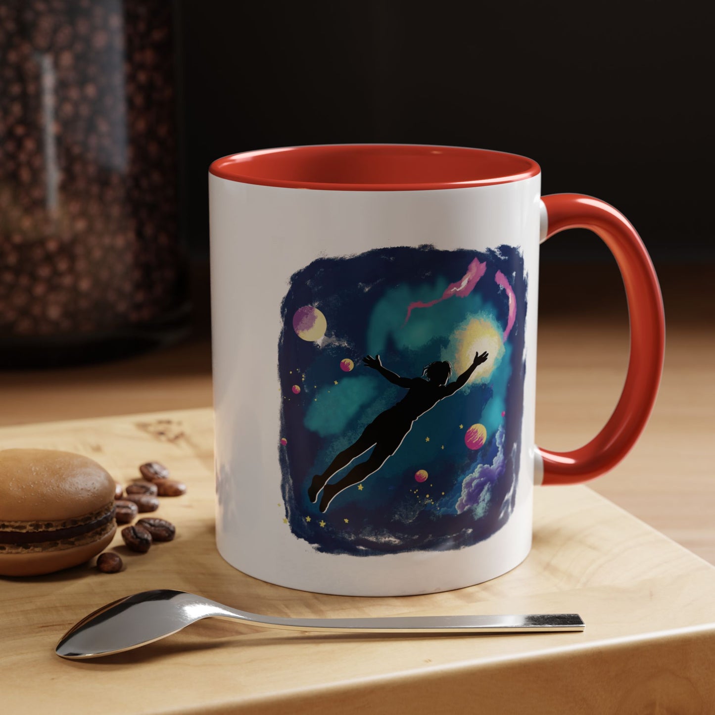 Taza "Yo vivo en mi propio espacio y tiempo" 11 oz