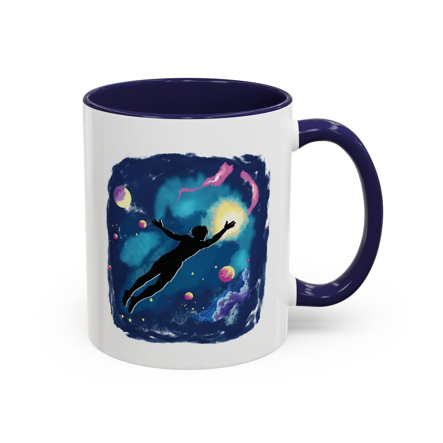 Taza "Yo vivo en mi propio espacio y tiempo" 11 oz