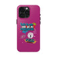 Funda para teléfono "Todo lo que veo en mi imaginación" - Fucsia