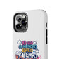 Funda para teléfono "Yo vivo en propio espacio y tiempo" - Blanco