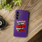 Funda para teléfono "Yo manifiesto lo que quiero" - Violeta