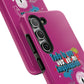 Funda para teléfono "Todo lo que veo en mi imaginación" - Fucsia
