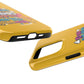 Funda para teléfono "Yo vivo en propio espacio y tiempo" - Amarillo
