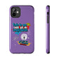 Funda para teléfono "Todo lo que veo en mi imaginación" - Lila