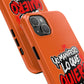 Funda para teléfono "Yo manifiesto lo que quiero" - Naranja