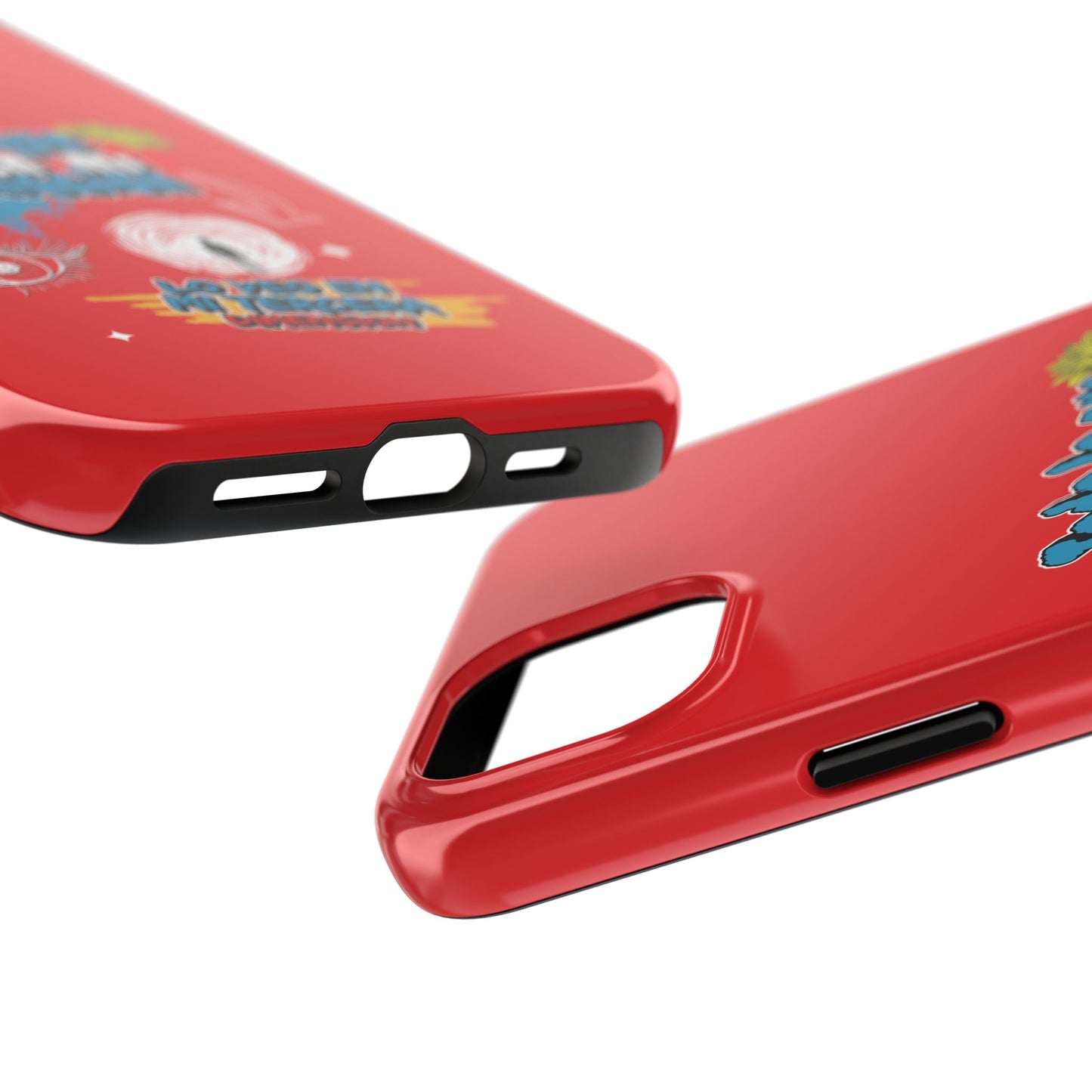 Funda para teléfono "Todo lo que veo en mi imaginación" - Rojo